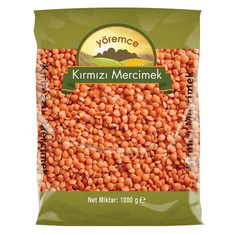 Yöremce Mercimek Kırmızı 1000 G