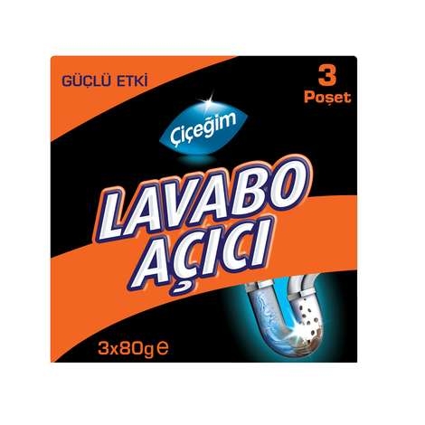 Lavabo Açıcı 3x80 G